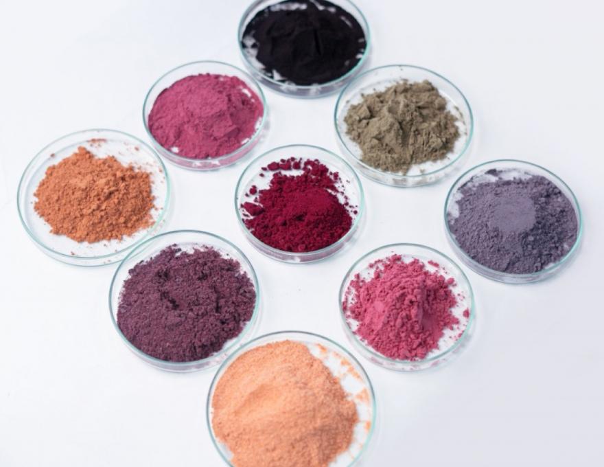 KBCols microbial biocolors for sustainable textile dyeing